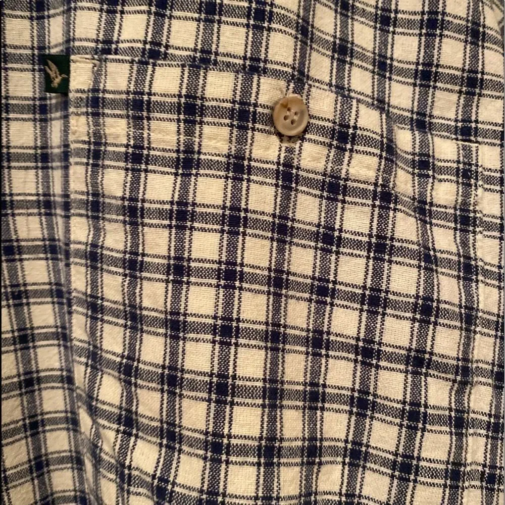 Burt Pulitzer XL Tall Plaid Shirt - Picture 3 of 9